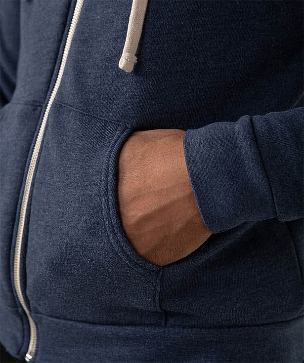 Royal Apparel USA-Made Organic Eco Zip Hoodie