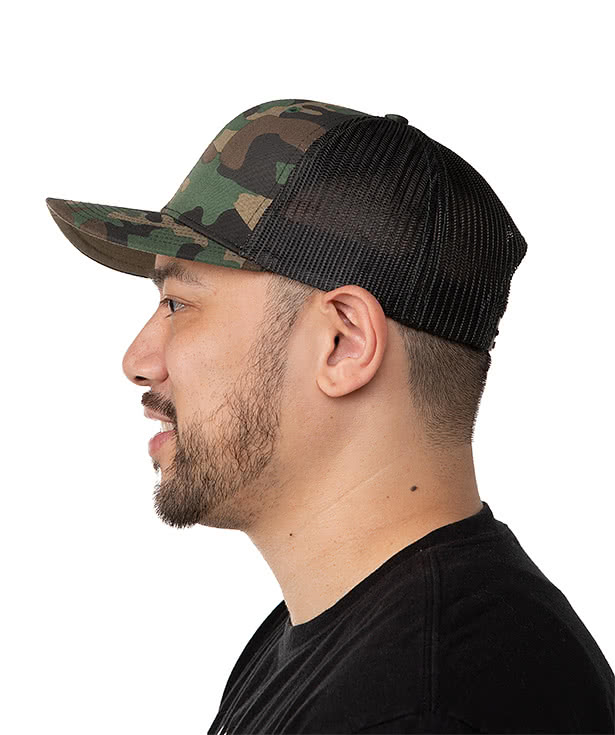 Richardson Patterned Snapback Trucker Hat