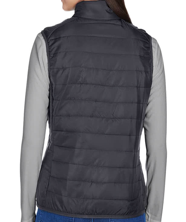 Core 365 Women's Prevail Packable Puffer Vest - Embroidered