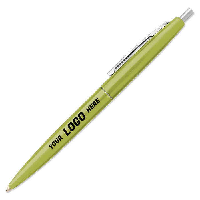 Clic Silver Trim Ballpoint Pen (black ink)