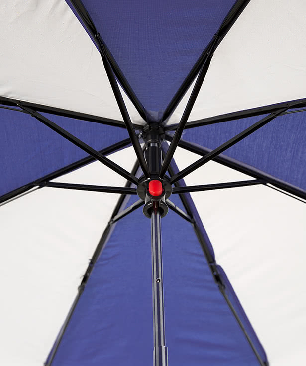 42" Arc Budget Multi-Tone Telescopic Folding Umbrella