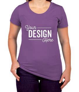 Canada - Bella + Canvas Women's Slim Fit Tri-Blend T-shirt - Color: Purple Tri-Blend