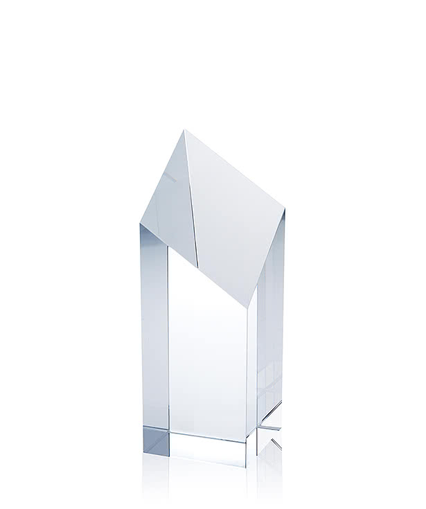 Laser Engraved 7.5" Spectra Pillar Award