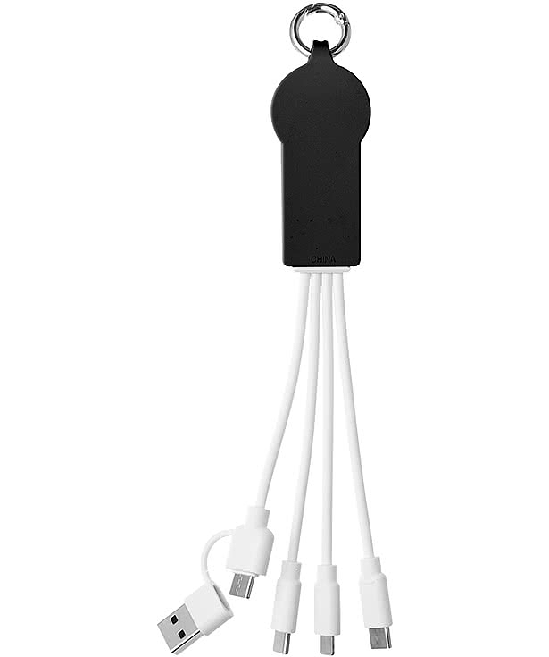4-in-1 Recycled Charging Cable with Watch Charger
