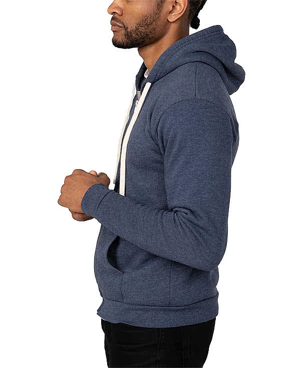 Royal Apparel USA-Made Organic Eco Zip Hoodie