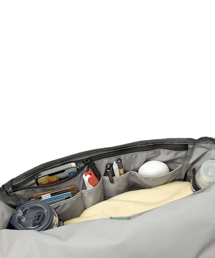 Sac Messager Timbuk2 Classic - Taille M, Gris Sergé, Cycle Complet, San Francisco