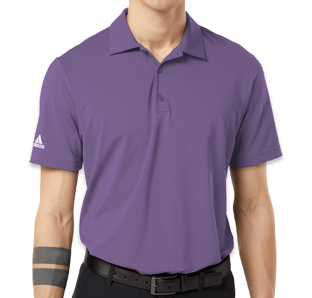 Adidas Ultimate Recycled UPF 50 Performance Polo - Printed-default