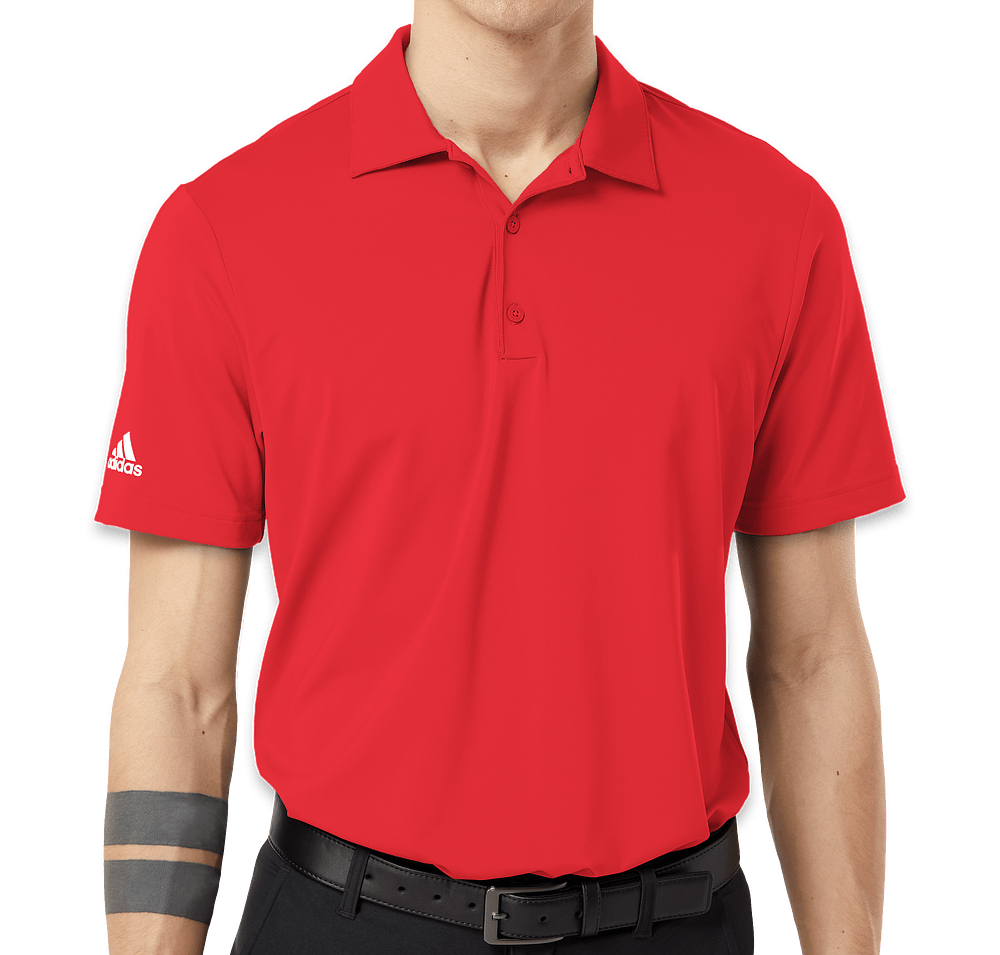 Adidas Ultimate Recycled UPF 50 Performance Polo - Printed-default