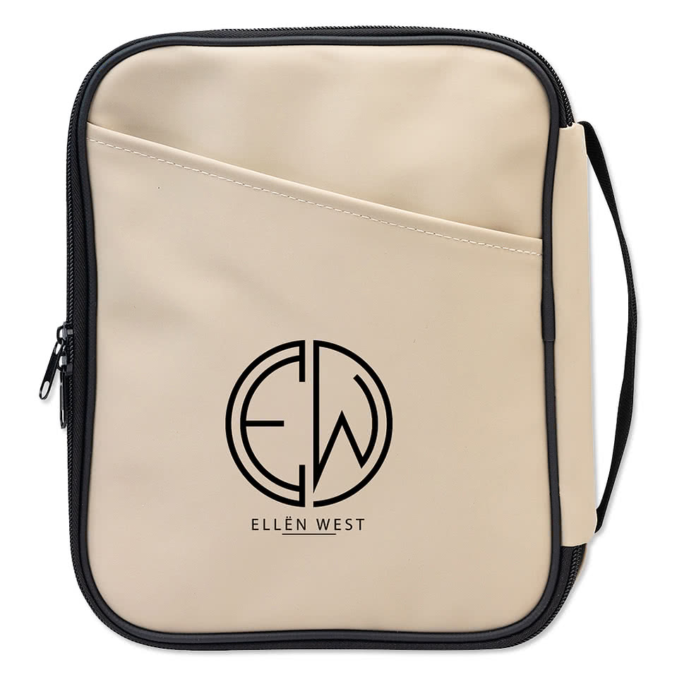 Hudson Recycled Leatherette Tech Organizer