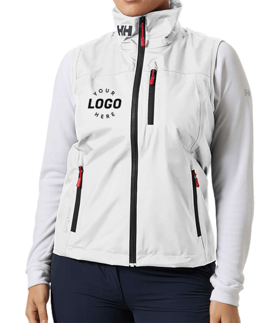 Helly Hansen Women's Crew Sailing Soft Shell Vest 2.0 in White