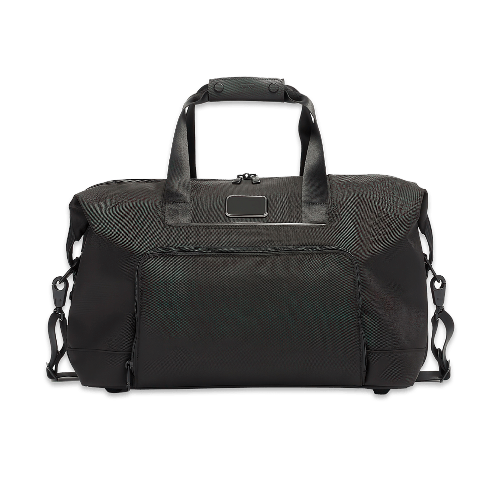 Laser Engraved Tumi Alpha Double Expandable Travel Satchel-default