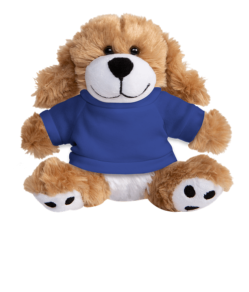 6" Big Paw Dog in Royal