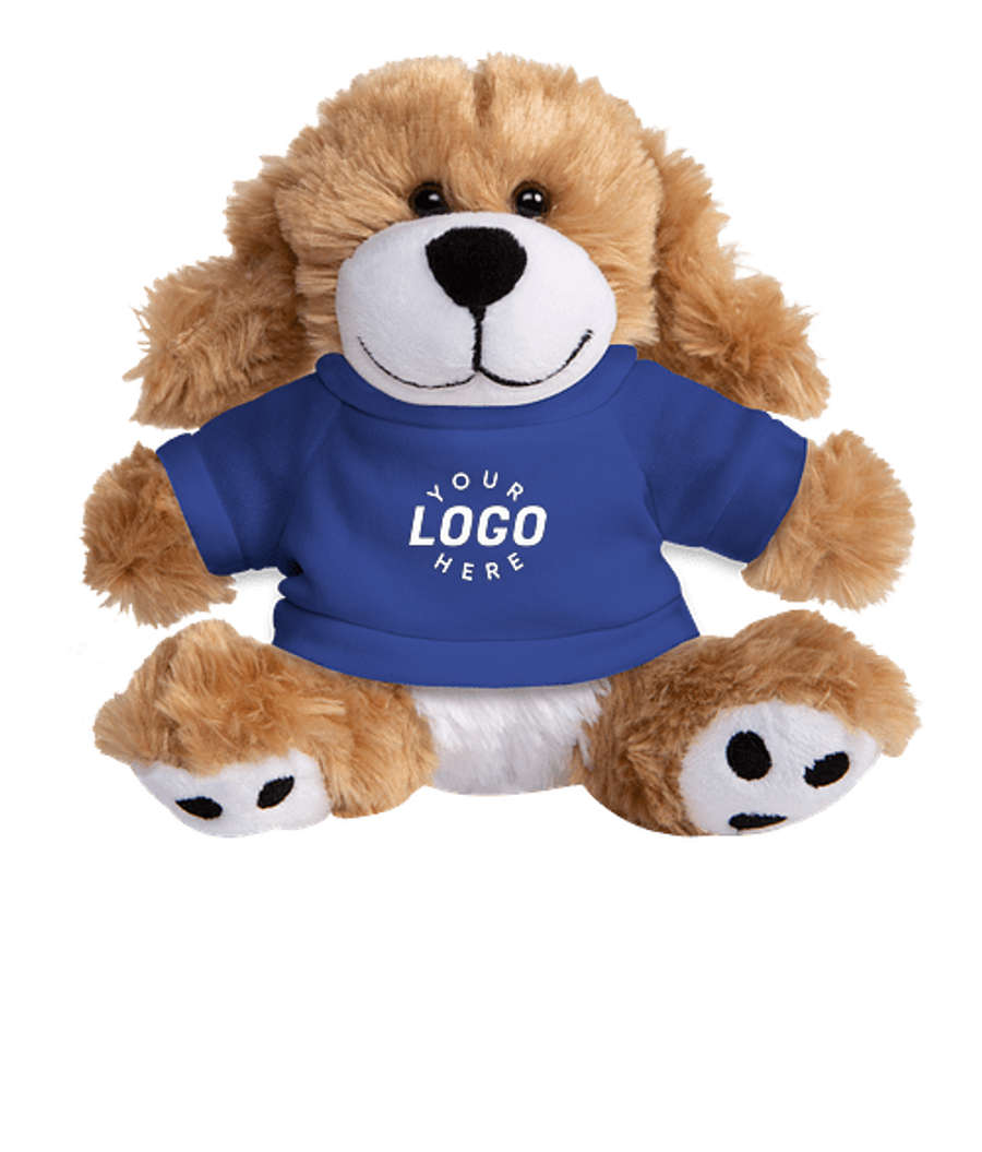 6" Big Paw Dog in Royal