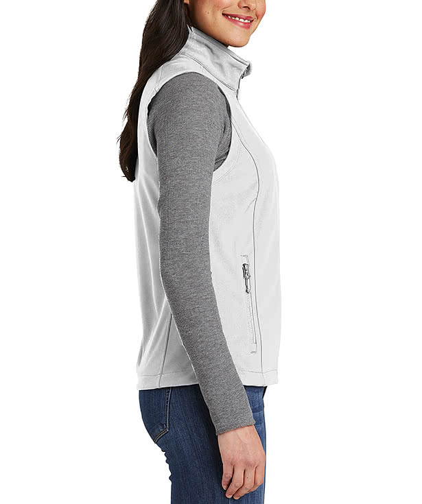 Port Authority Women's Core Fleece Lined Soft Shell Vest - Printed