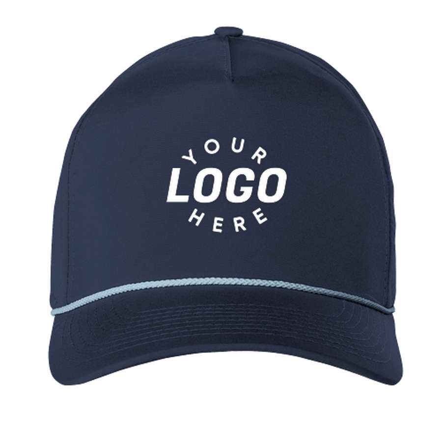 Imperial Wrightson Performance Hat - Printed in Navy / Light Blue