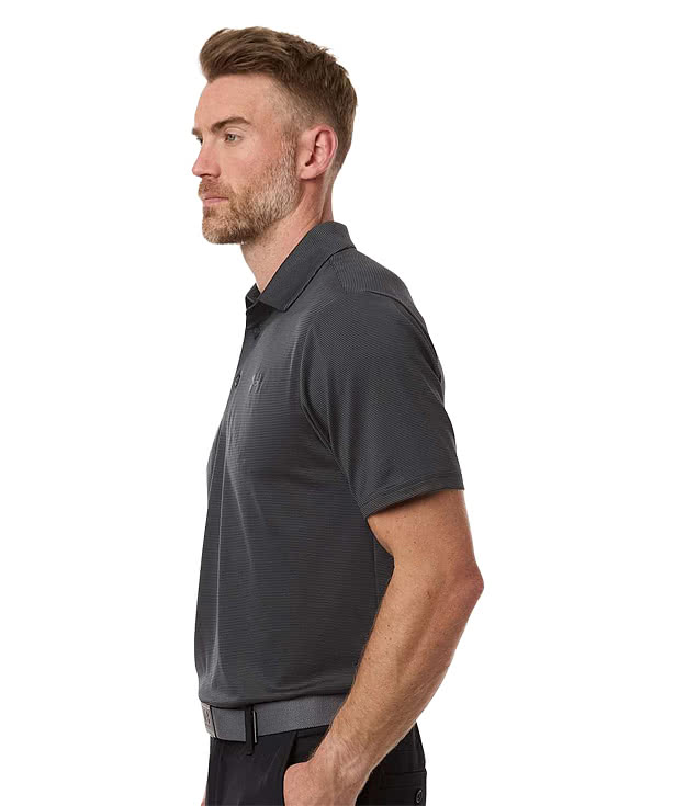 Under Armour Playoff Stripe UPF 40+ Performance Polo 3.0 - Embroidered