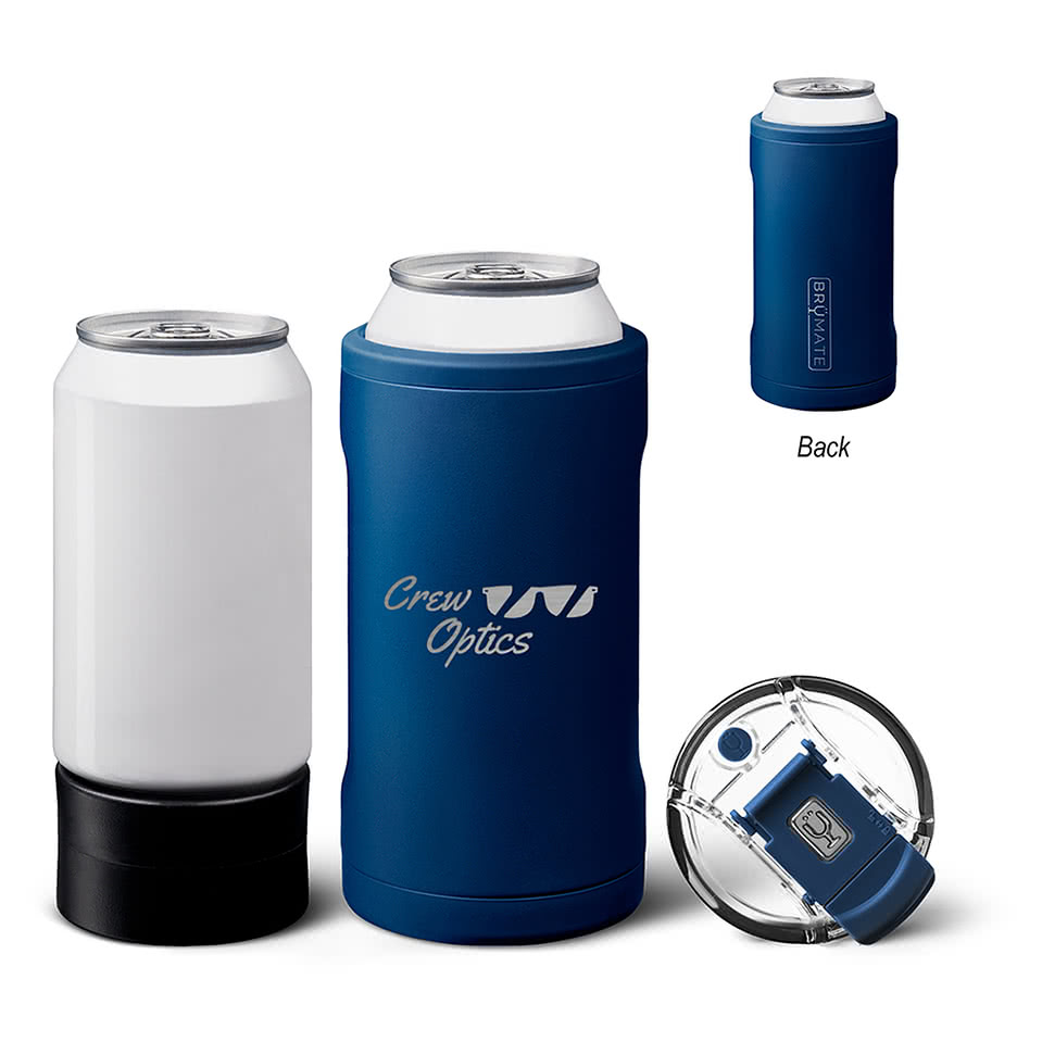 BruMate Laser Engraved 12/16 oz. Hopsulator Can Cooler and Tumbler Trio V2