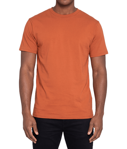 Lane Seven Heavyweight Crewneck T-shirt in Copper