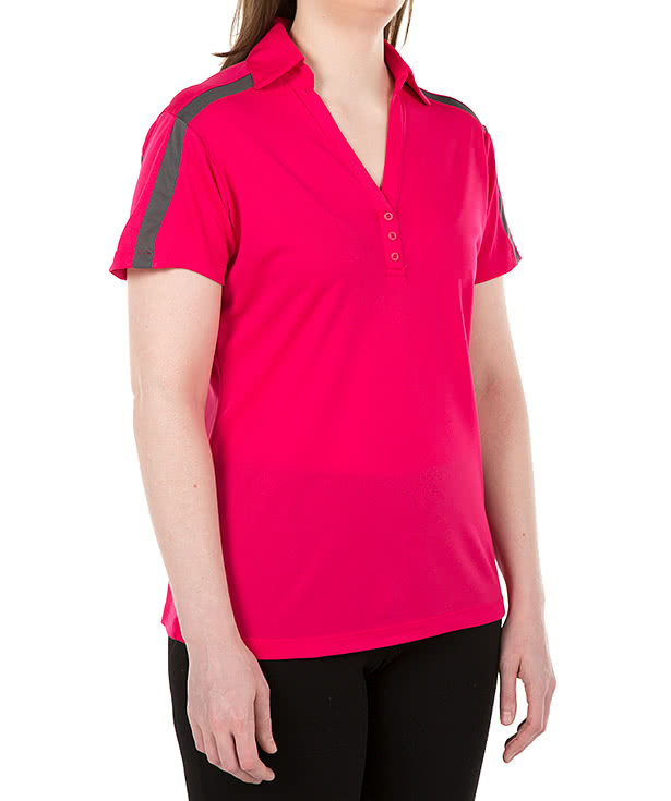 Port Authority Women's Silk Touch Colorblock Performance Polo