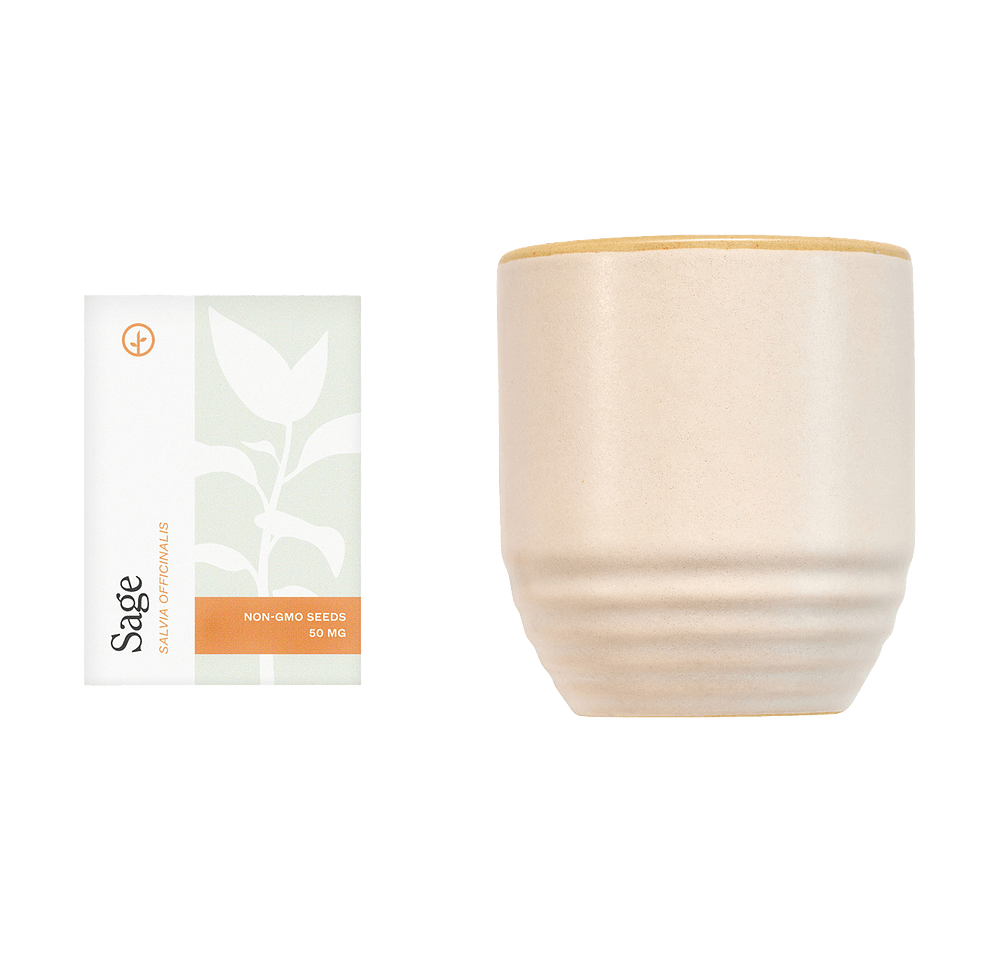 Modern Sprout Garden Vibes Candle and Planter Set-default