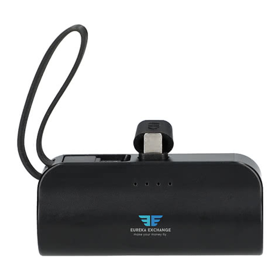 Hue 5,000 mAh Portable Power Bank in Black