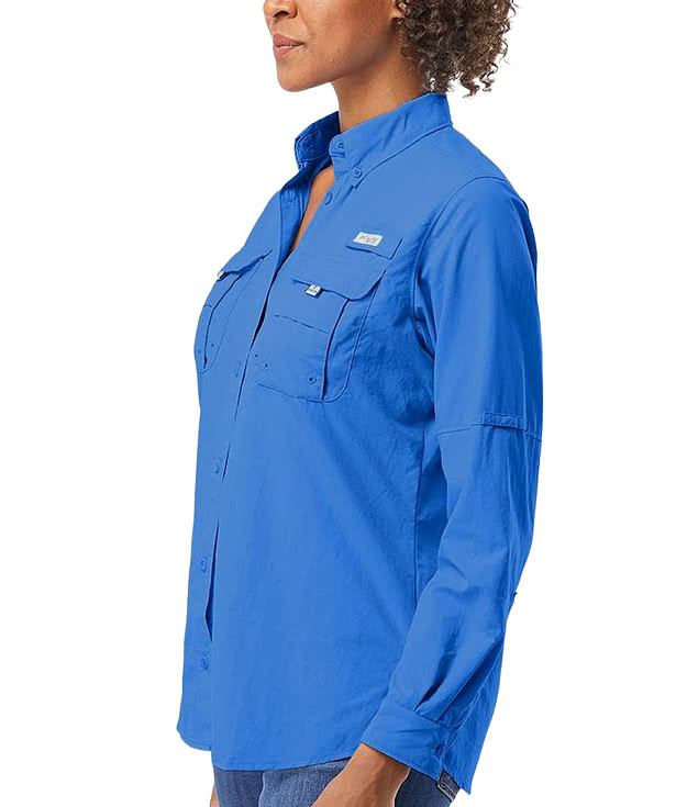 Columbia Women's PFG Bahama UPF 50 Long Sleeve Performance Fishing Shirt