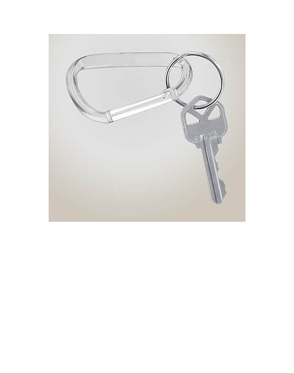 Recycled Push Pop Bubble Ball Fidget Keychain