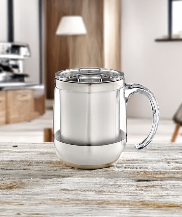 14 oz. Brew Steel Lined Desk Mug