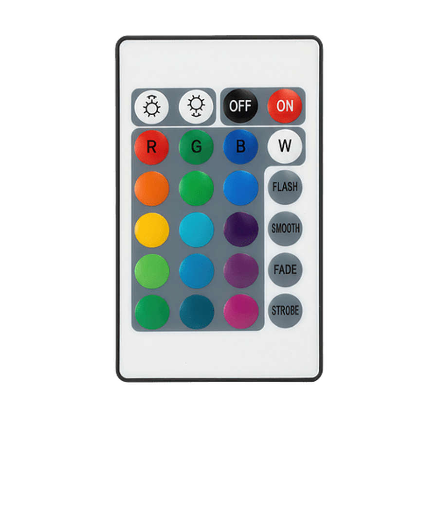 Marquee Multicolor Light Bar with Remote Control in Black