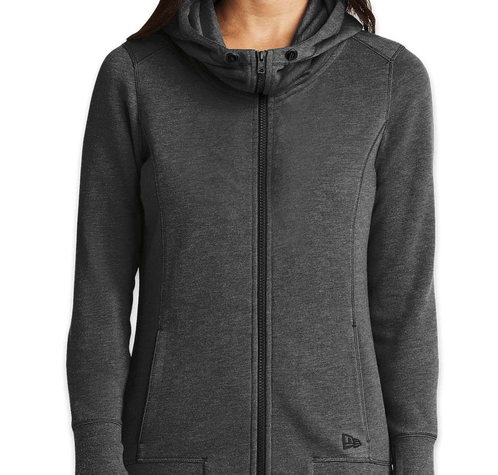 New Era Women's Tri-Blend Zip Hoodie-default