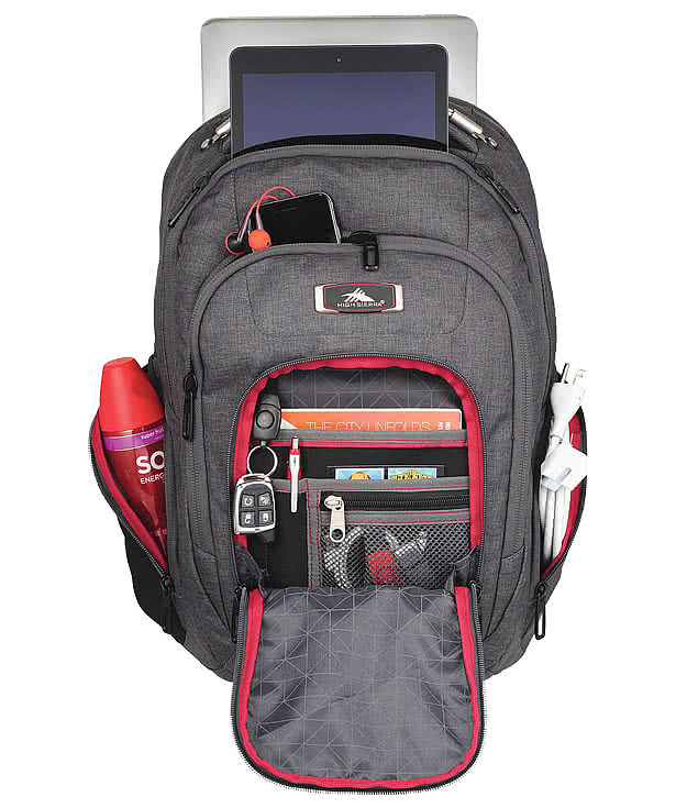 High Sierra 17" UBT Deluxe Computer Backpack