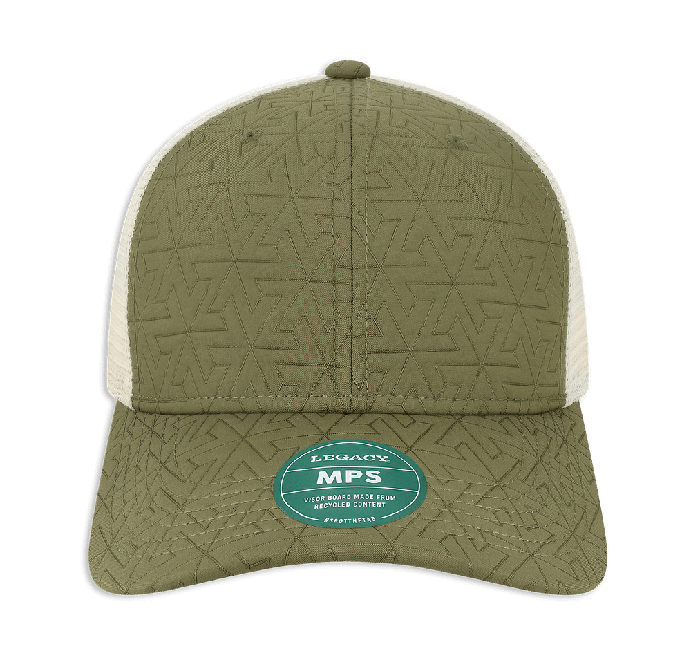 Legacy Six Panel Mesh Back Snapback Trucker Hat-default