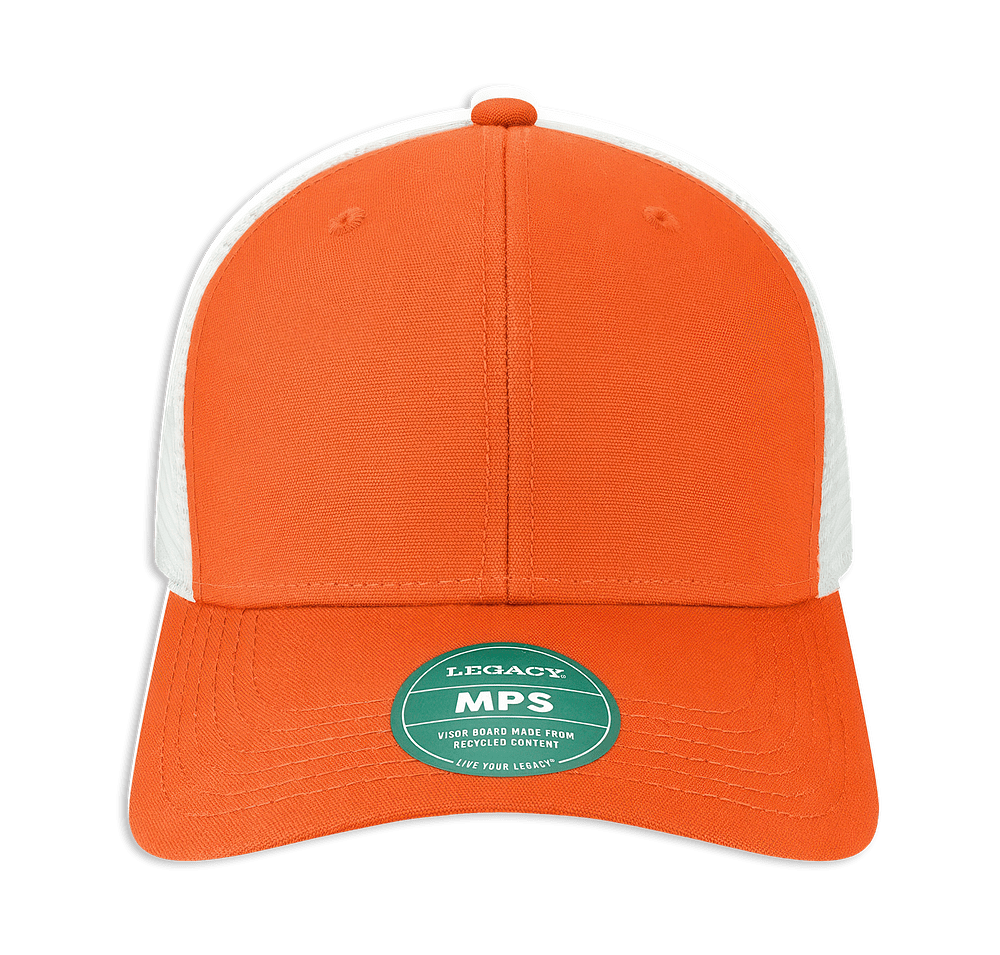 Legacy Six Panel Mesh Back Snapback Trucker Hat-default