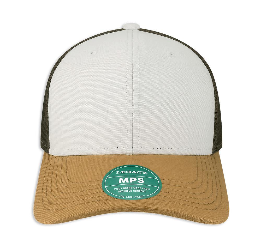 Legacy Six Panel Mesh Back Snapback Trucker Hat-default