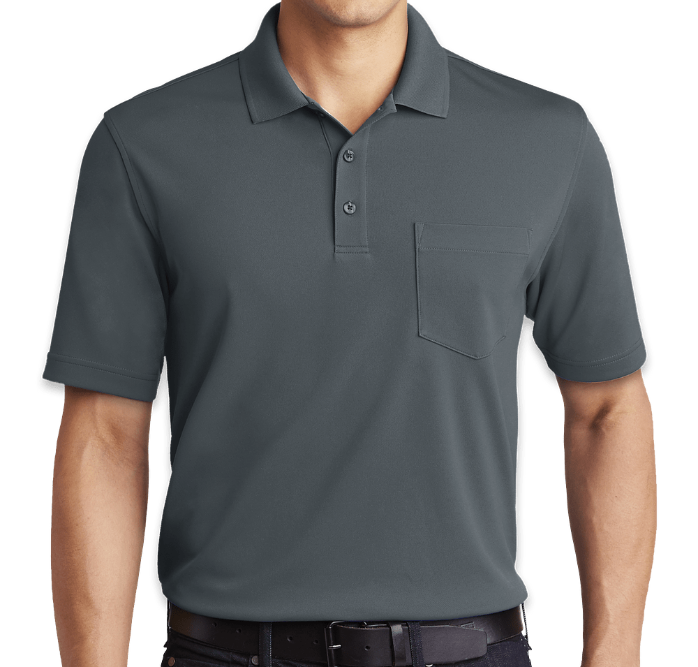 Port Authority Dry Zone Micro-Mesh Pocket Polo-default