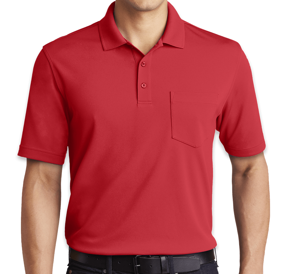 Port Authority Dry Zone Micro-Mesh Pocket Polo-default