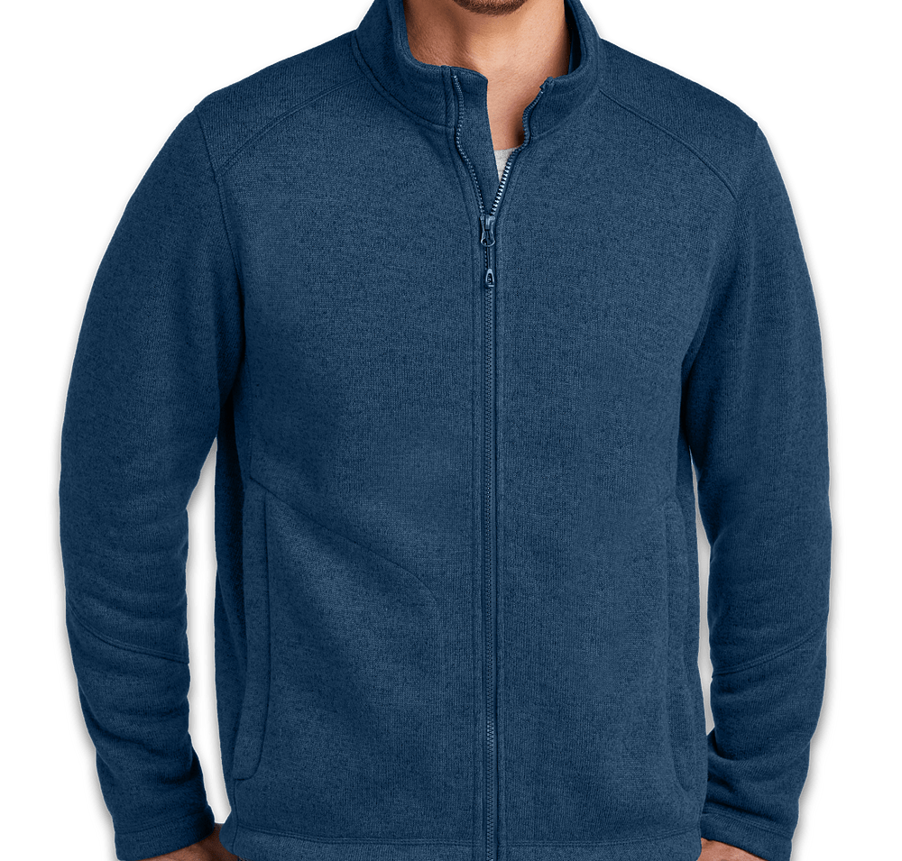 Port Authority Arc Sweater Fleece Jacket - Embroidered-default