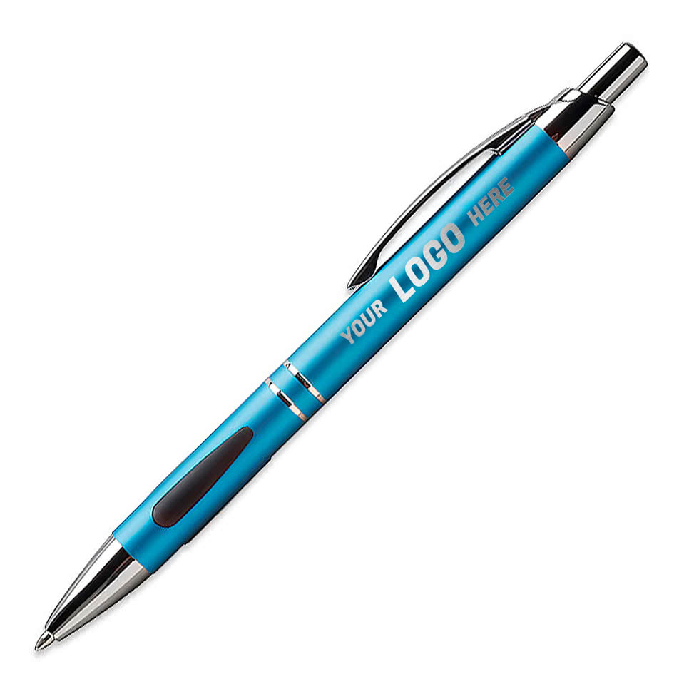 Laser Engraved Vienna Vibe Ballpoint Pen (black ink)