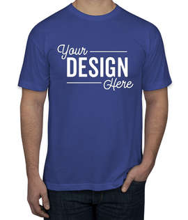 Canada - American Apparel 50/50 T-shirt - Color: Lapis