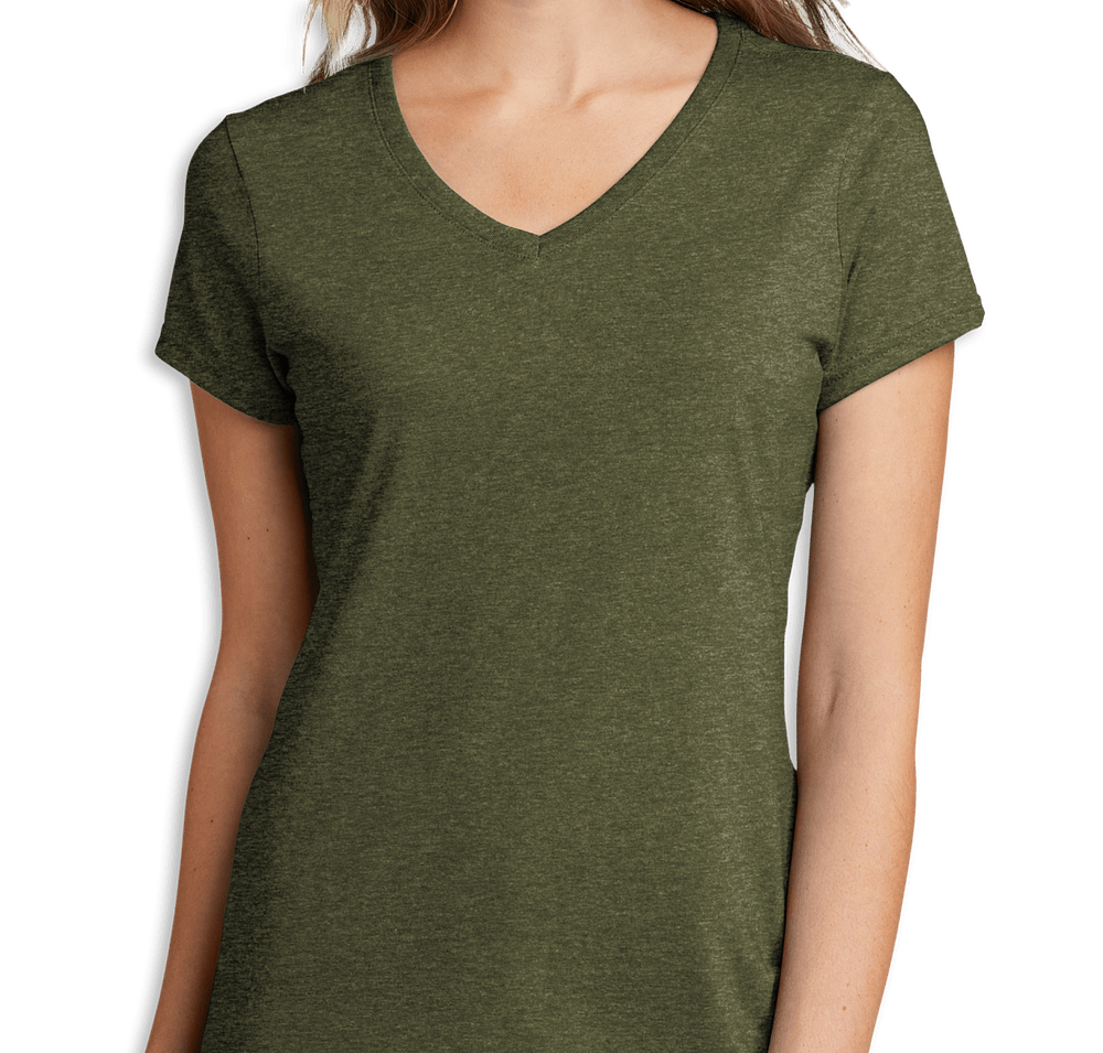Port & Company Women's Core Tri-Blend V-Neck T-shirt-default