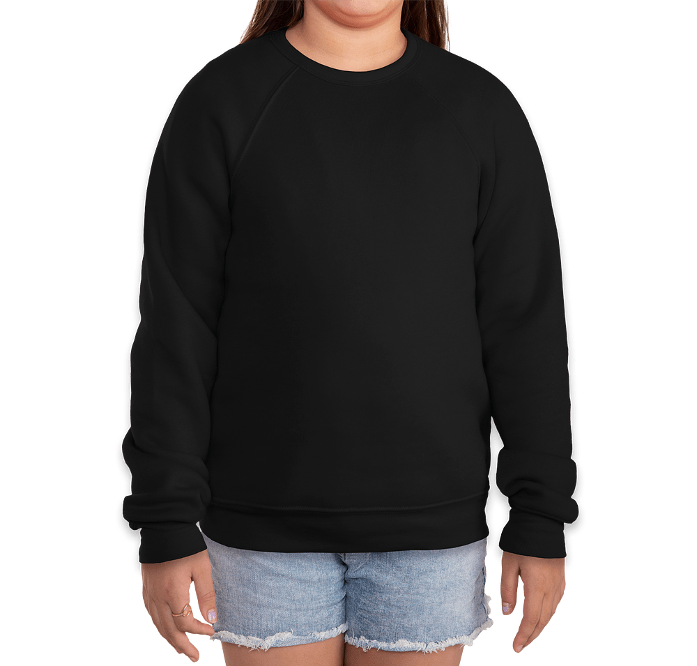 Bella + Canvas Youth Ultra Soft Crewneck Sweatshirt-default