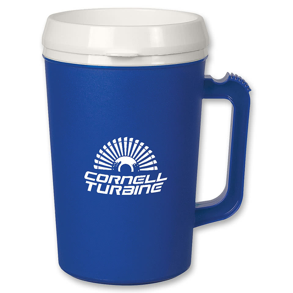 34 oz. Thermo Insulated Plastic Mug