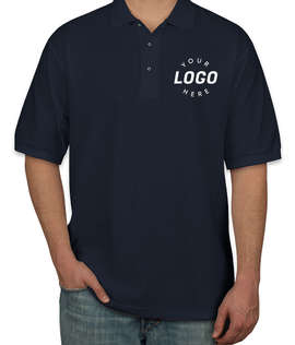 Port Authority Silk Touch Polo - Color: Navy