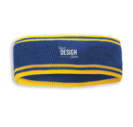 Holloway Homecoming Headband - Color: Royal / Light Gold