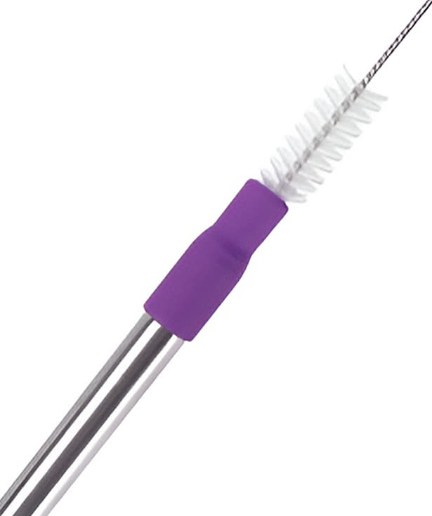 Nova Collapsible Stainless Steel Straw Set