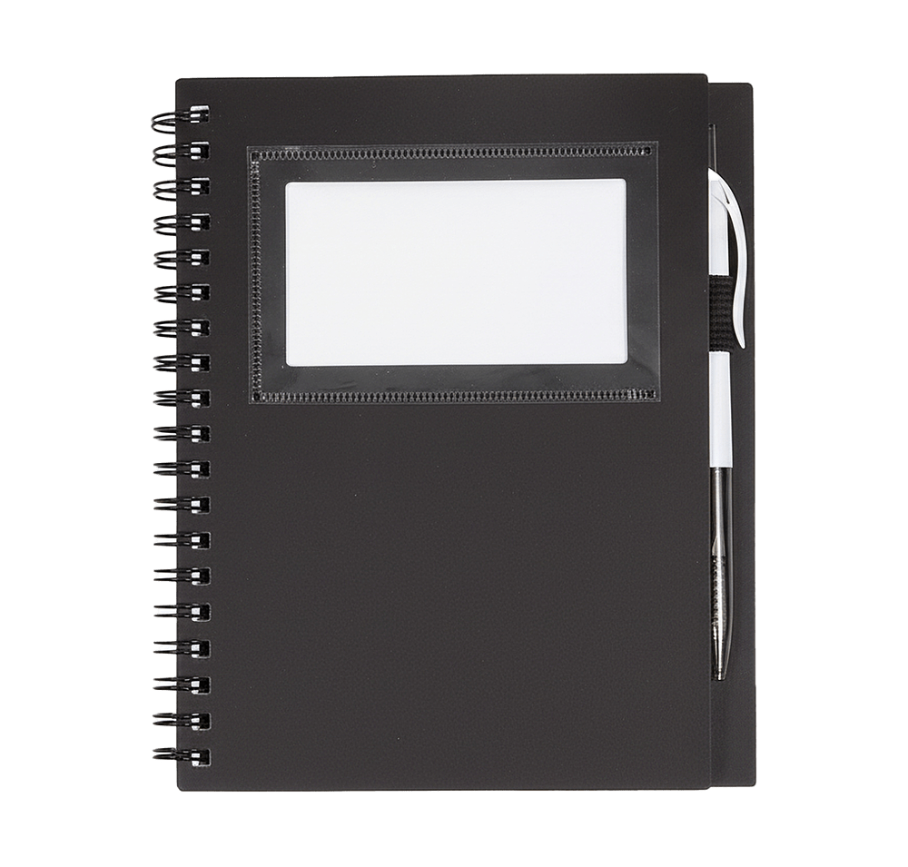Note-It Memo Spiral Notebook with Pen-default