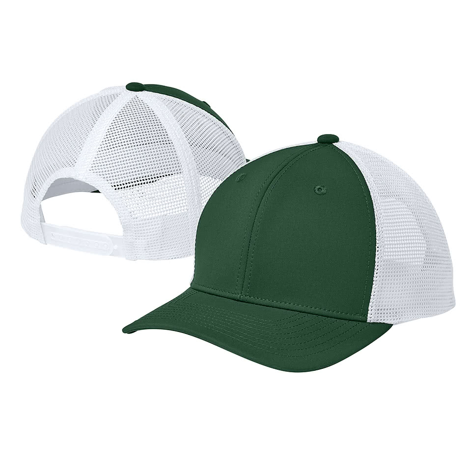 Sport-Tek Club Performance Mesh Trucker Hat