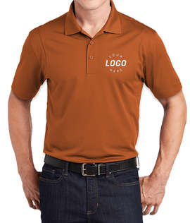 Sport-Tek Sport-Wick Micro Pique Performance Polo - Color: Texas Orange
