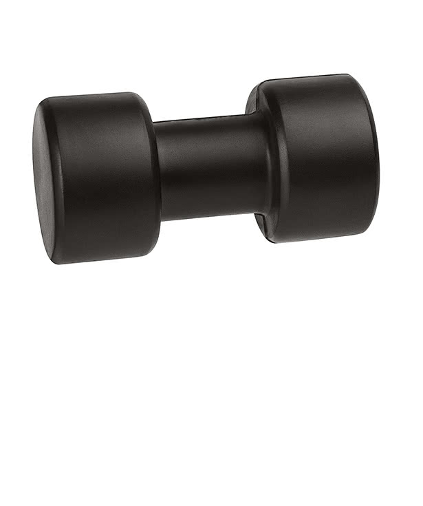 Black Dumbbell Stress Reliever