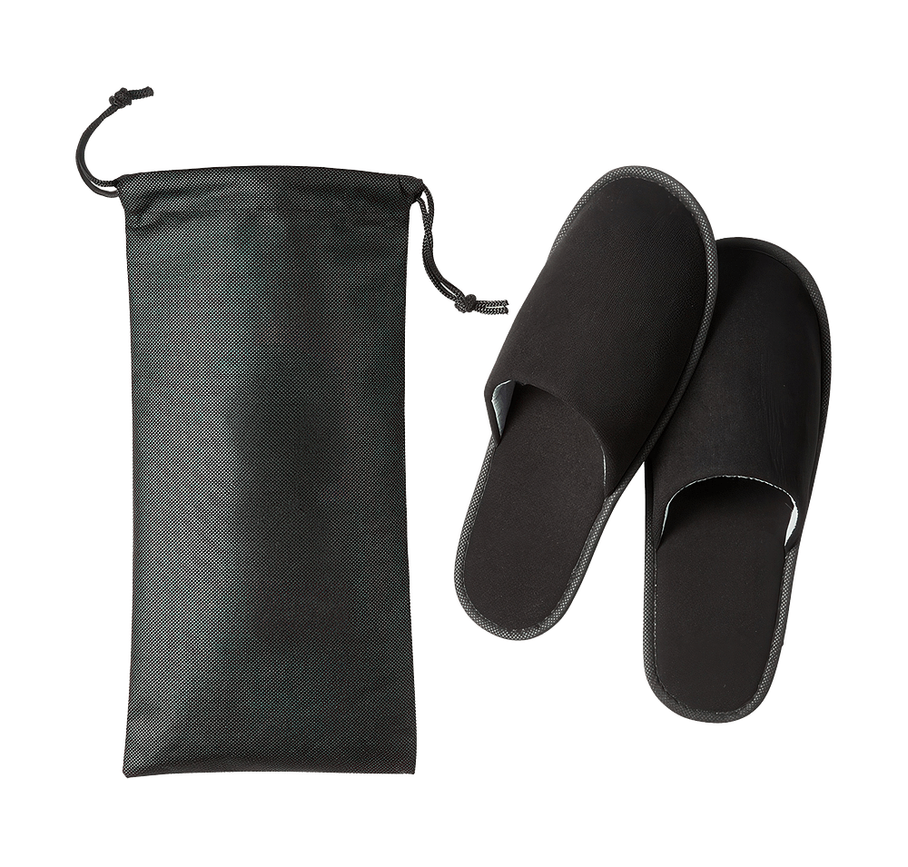 Travel Slippers In Pouch-default